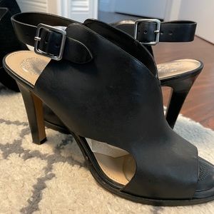 Vince Camuto Peep Toe Sling Back Heels
